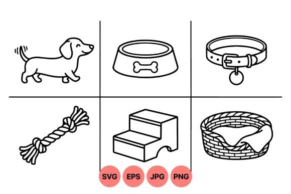 Cute Cartoon Dog Accessories Set Review