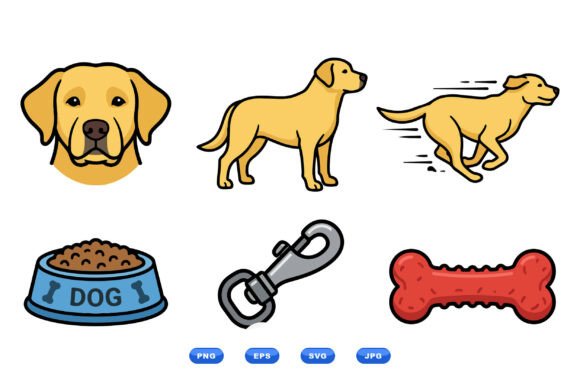 Cute Labrador Dog Clipart Pack Review