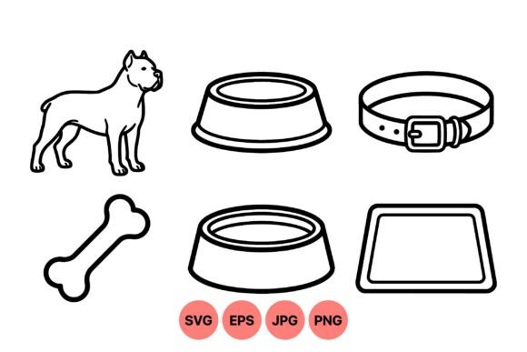 Dog Care Essentials Clipart Set Review