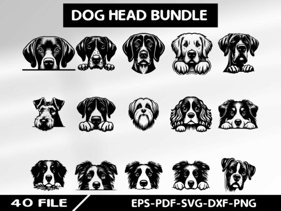 Dog Head Bundle Review for Embroidery Projects