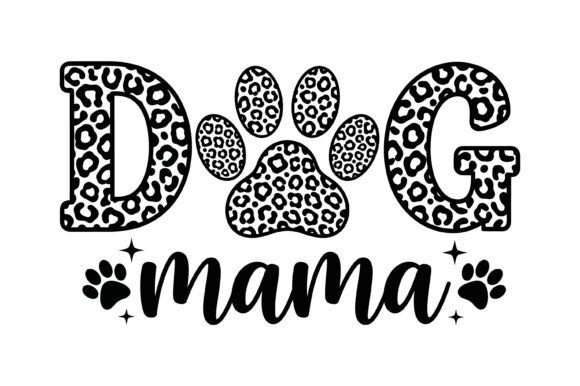 Dog Mama Leopard Paw Design Review