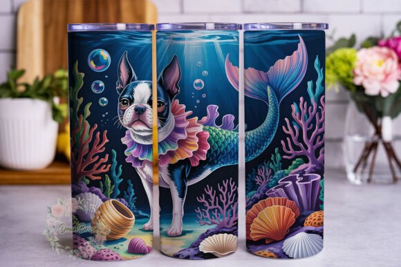 Mermaid Dog Ocean Tumbler Wrap Review